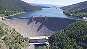 Hungry Horse Dam And Lake